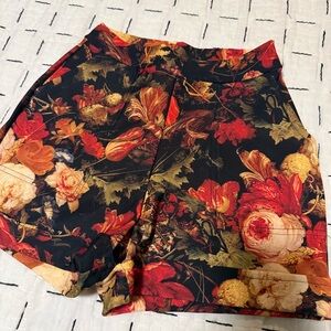 Blackmilk Flower Mignon Cuffed Shorts